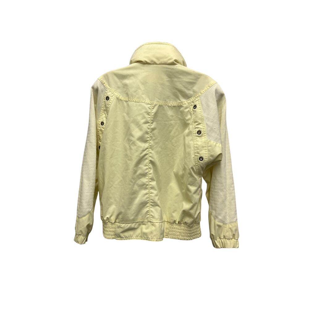 Vintage Robin Ross Yellow Hooded Jacket - Women's Medium - Picture 3 of 4